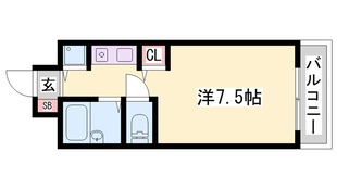 西明石駅 徒歩5分 3階の物件間取画像